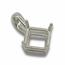 Octo Square Single Bail Pendant