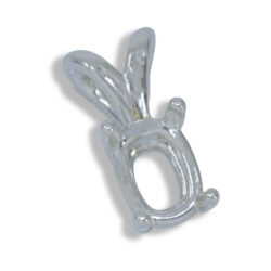 Elongated Cushion Pre-notched Pendant Mounting
