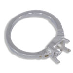 Odette - Round Circle Design Pre-notched Ring Mounting
