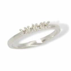 Four Stone Wedding Band
