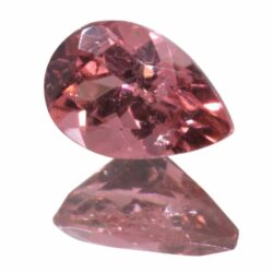 Pink Peach Tourmaline 7x5mm Pear 0.67ct