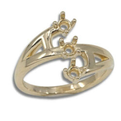 Round 3mm Stack Style Ring Mounting
