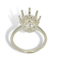 Oval Deep Basket Pre-notched Ring Mounting