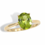 Mount Pre-notched Ring Mounting - Yellow Gold