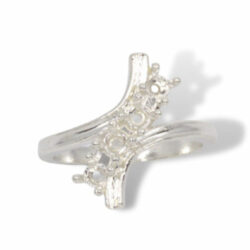 4 Stone Bypass Mothers Ring