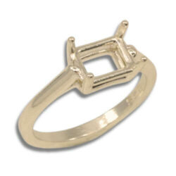 Emerald Horizontal Pre-notched Ring Mounting