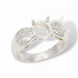 Round Filigree Ring Mounting