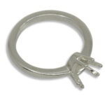 Trillion Solitaire Ring Mounting