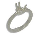 Trillion Solitaire Ring Mounting