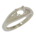 Oval Horizontal Pre-notched Ring Mounting