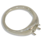 Oval Horizontal Pre-notched Ring Mounting