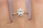 Oval Cluster Pre-notched Ring Mounting