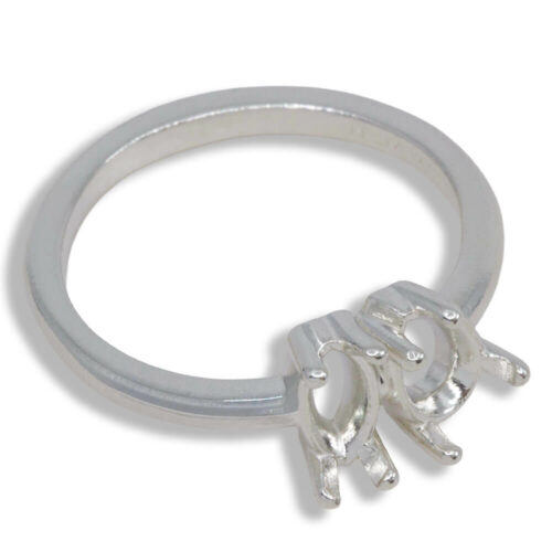 Toi et Moi Marquise and Pear Pre-notched Ring Mounting