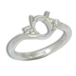 Oval Accented Ring