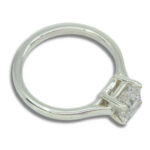 Lab Created Diamond 1.43ct Radiant Cut Solitaire Ring