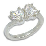 Friendship Hearts Lab Created Ring