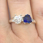 Friendship Hearts Lab Created Ring