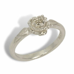 Round Rose Ring Mounting 3mm Round