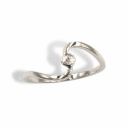 Swirl Pearl Ring Mounting