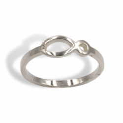 Pearl Infinity Design Ring Mounting