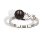 Pearl Infinity Design Ring Mounting