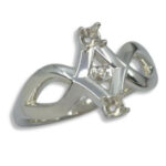 Pearl Accented Split Shank Ring Mounting