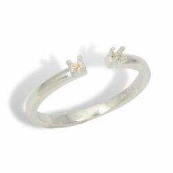 Split Accented Ring Shank