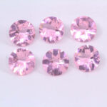 Simulated Pink 8mm Round Checker Top