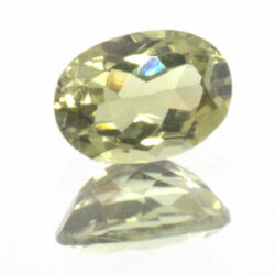 Green Tourmaline 7x5mm Oval 0.87ct