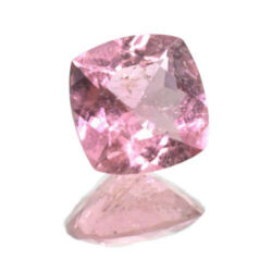 Pink Tourmaline 0.82ct 6mm Cushion Cut