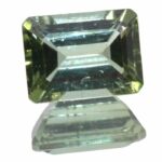 Green Tourmaline 8x6mm Emerald Cut 1.74ct