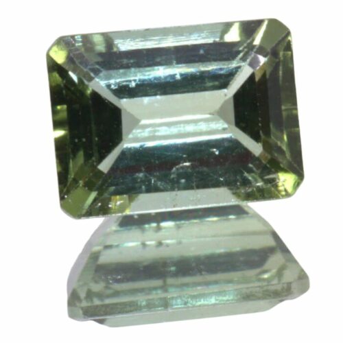 Green Tourmaline 8x6mm Emerald Cut 1.74ct