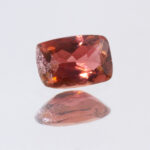 Orange Tourmaline 6x4.1mm Cushion Cut 0.50cts