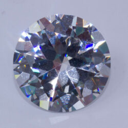 White Cubic Zirconia 14mm Round