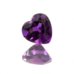 African Amethyst Hearts