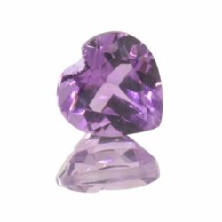 Bolivian Amethyst Hearts