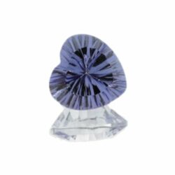 Iolite Blue Quartz Hearts