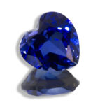 Lab Created Blue Sapphire Hearts