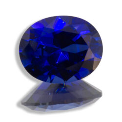 Lab Created Blue Sapphire Ovals