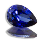 Lab Created Blue Sapphire Pears