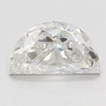 Lab Created Diamond Half Moon DEF VS
