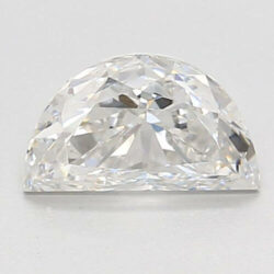 Lab Created Diamond Half Moon DEF VS