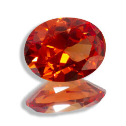 Lab Created Padparadscha Sapphire Ovals