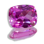 Lab Created Pink Sapphire Elongated Cushion Cuts