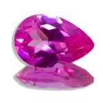 Lab Created Pink Sapphire Pears