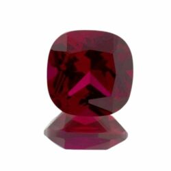 Lab Created Ruby Cushion Cut