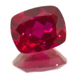 Lab Created Ruby Elongated Cushion Cuts