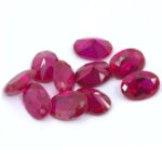 Lab Created Ruby 7x5mm Ovals