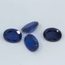 Lab Blue Spinel #113 9x7mm Ovals 4 Pack Clearance