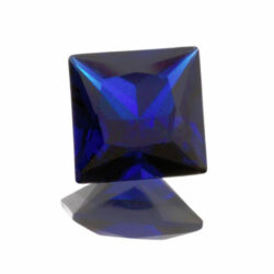 Lab Created Dark Blue Spinel Princess Cuts
